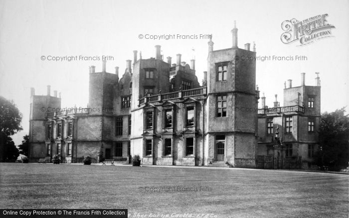 Photo of Sherborne, Castle From Lawn 1900