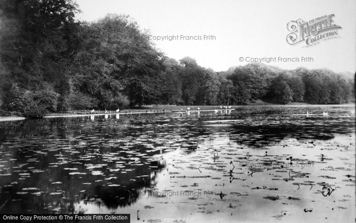 Photo of Sherborne, Castle Lake 1896