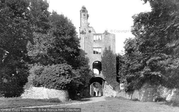 Photo of Sherborne, Castle Ruins 1924