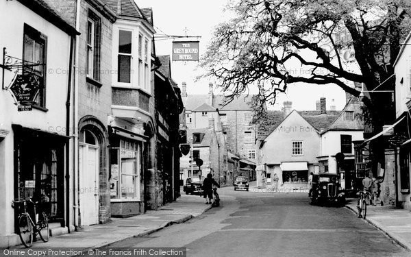 Photo of Sherborne, Cheap Street c.1955