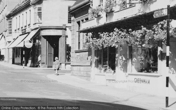 Photo of Sherborne, Cheap Street, Shops c.1955