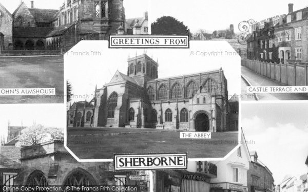Photo of Sherborne, Composite c.1960