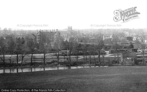 Photo of Sherborne, From Digby Road 1892