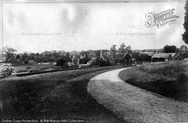 Photo of Sherborne, From The Castle 1904