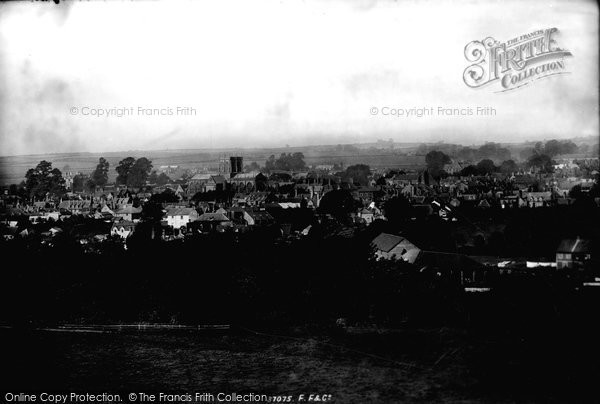 Photo of Sherborne, From The Slopes 1895