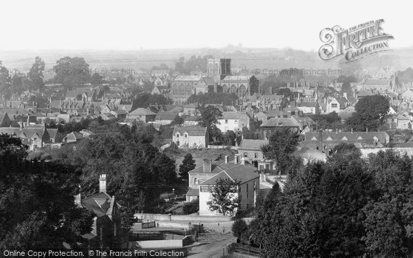 Photo of Sherborne, From The Slopes 1895
