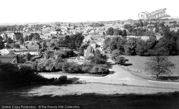 Photo of Sherborne, From The Slopes c.1955