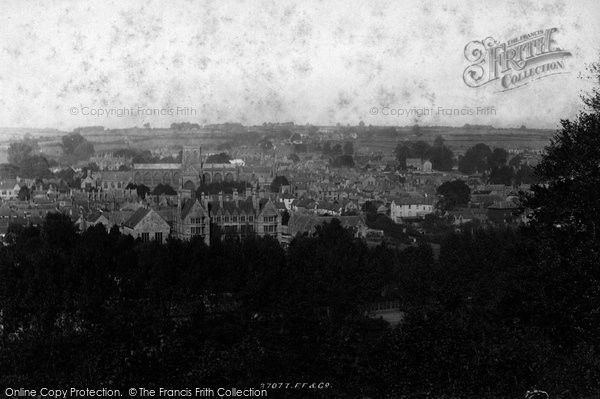 Photo of Sherborne, From The Terrace 1891