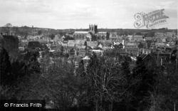 From The Terraces c.1950, Sherborne