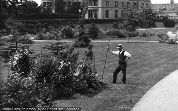 Photo of Sherborne, Gardener 1912