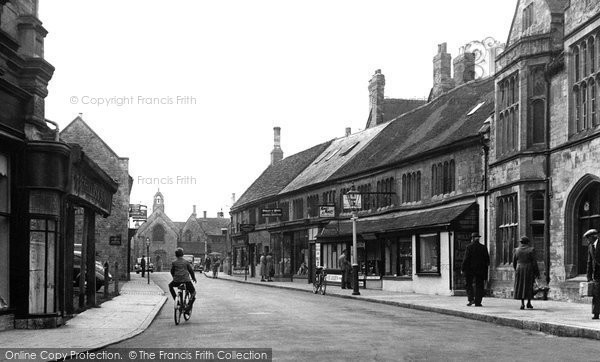 Photo of Sherborne, Half Moon Street c.1950