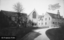 Kings School Chapel And Library 1892, Sherborne
