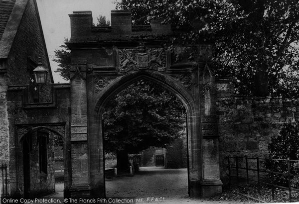 Photo of Sherborne, Kings School Gateway 1895