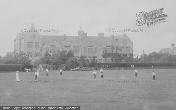 Photo of Sherborne, Ladies College, Croquet 1912