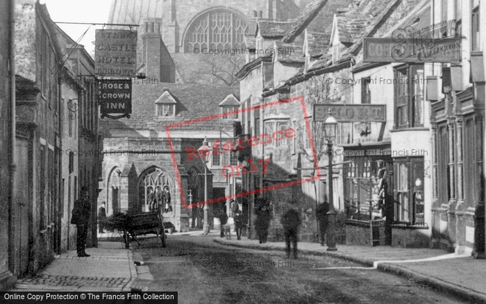 Photo of Sherborne, Long Street 1892