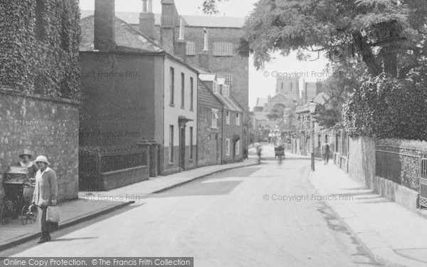 Photo of Sherborne, Long Street 1924