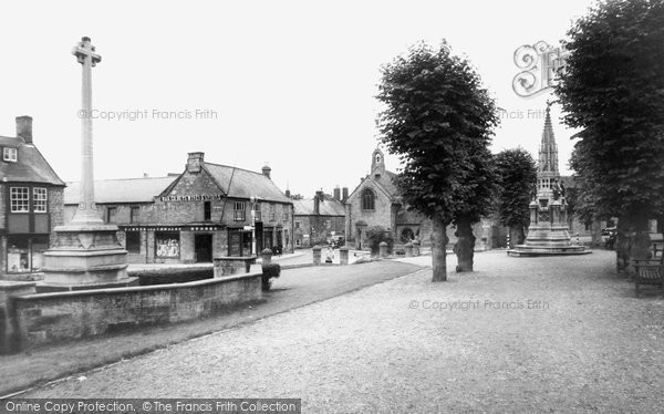 Photo of Sherborne, Memorial And Almshouses c.1955