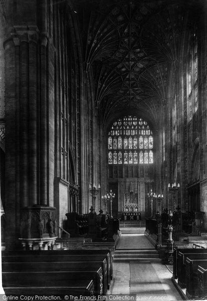 Photo of Sherborne, Minster Chair 1900