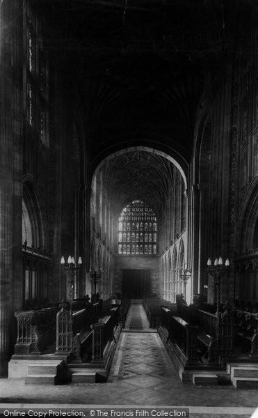 Photo of Sherborne, Minster Choir West 1900