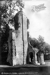 Old Castle Ruins 1900, Sherborne