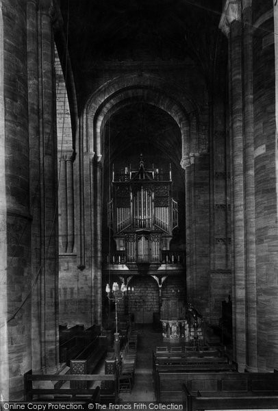 Photo of Sherborne, Organ And North Transept 1900