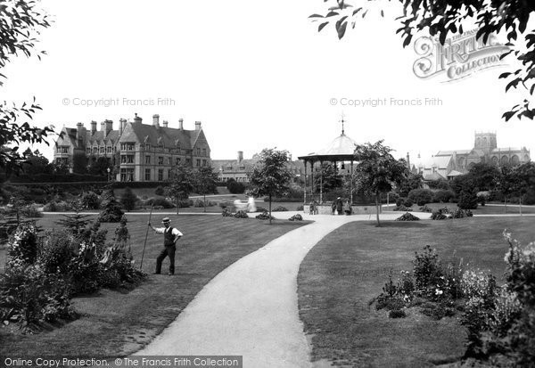 Photo of Sherborne, Pageant Gardens 1912