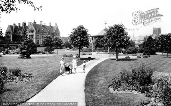 Photo of Sherborne, Pageant Gardens 1924