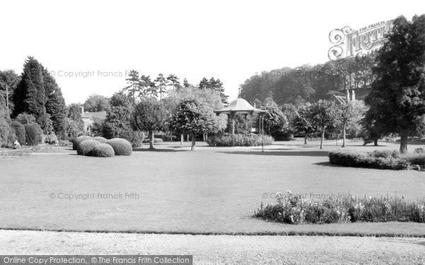 Photo of Sherborne, Pageant Gardens c.1955
