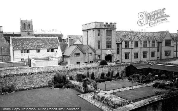 Photo of Sherborne, School c.1955