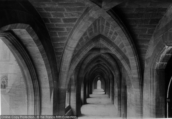 Photo of Sherborne, School Cloisters 1895