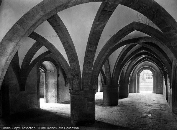 Photo of Sherborne, School Cloisters 1924