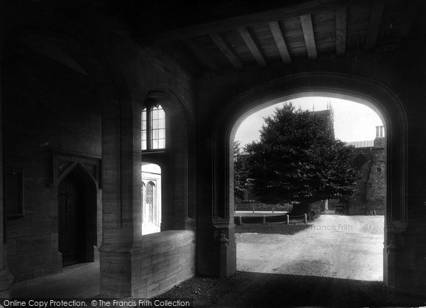 Photo of Sherborne, School Gateway And Lodge 1924