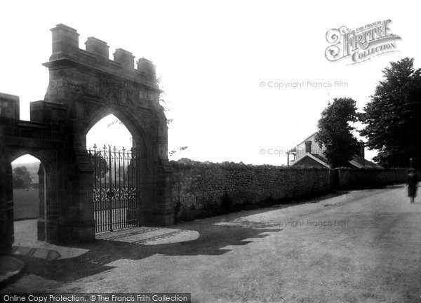 Photo of Sherborne, School Playing Fields And Old Gateway 1924