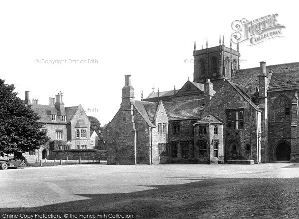 Photo of Sherborne, School The Quadrangle 1924