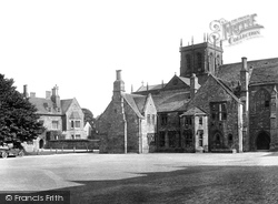 School The Quadrangle 1924, Sherborne