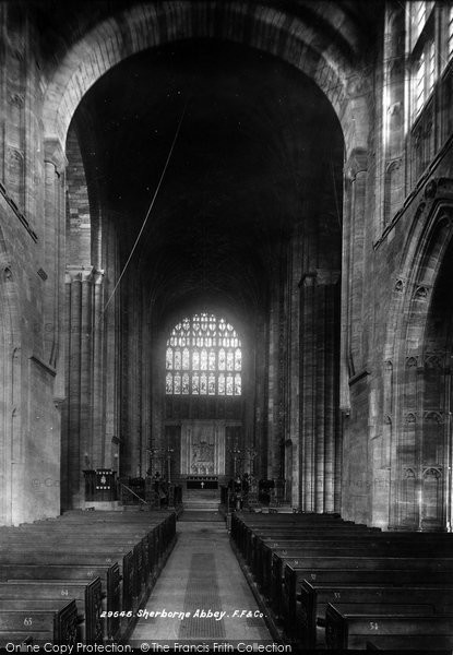 Photo of Sherborne, The Abbey 1892