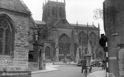 The Abbey And Almshouses c.1950, Sherborne