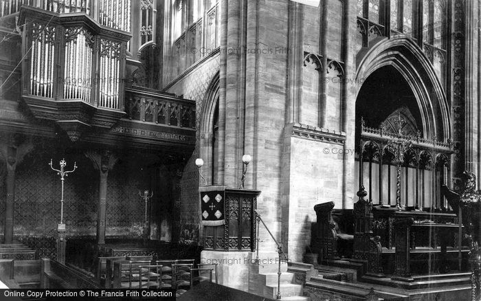 Photo of Sherborne, The Abbey And Transept 1887