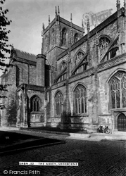 The Abbey c.1955, Sherborne