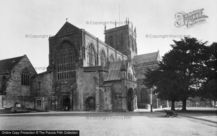 Photo of Sherborne, The Abbey c.1955
