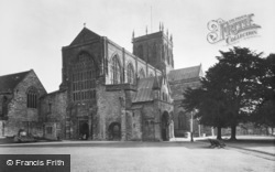The Abbey c.1955, Sherborne