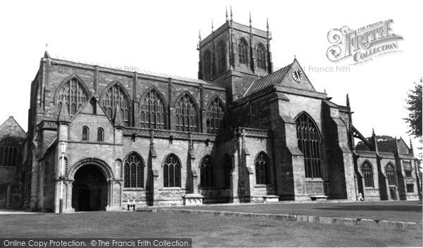 Photo of Sherborne, The Abbey c.1960
