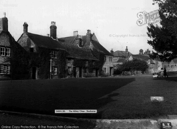 Photo of Sherborne, The Abbey Close c.1955