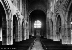 The Abbey Nave c.1955, Sherborne
