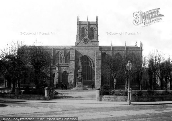 Photo of Sherborne, The Abbey, South Side 1892