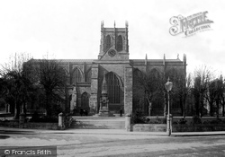 The Abbey, South Side 1892, Sherborne