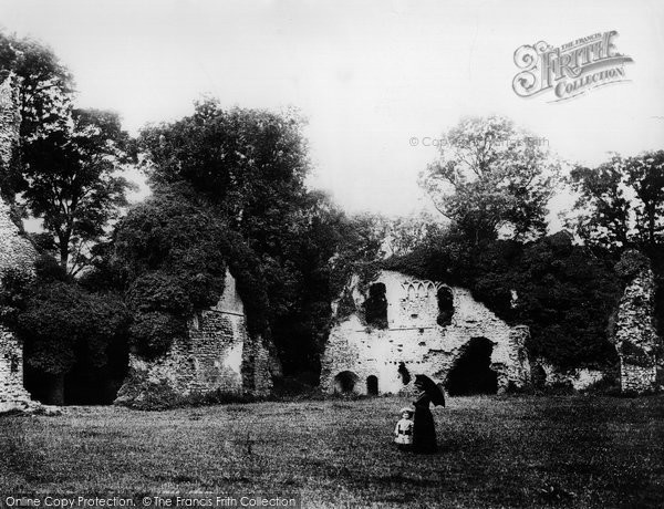 Photo of Sherborne, The Castle Interior c.1881