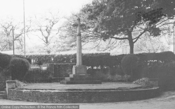 Photo of Sherborne, The Memorial c.1960