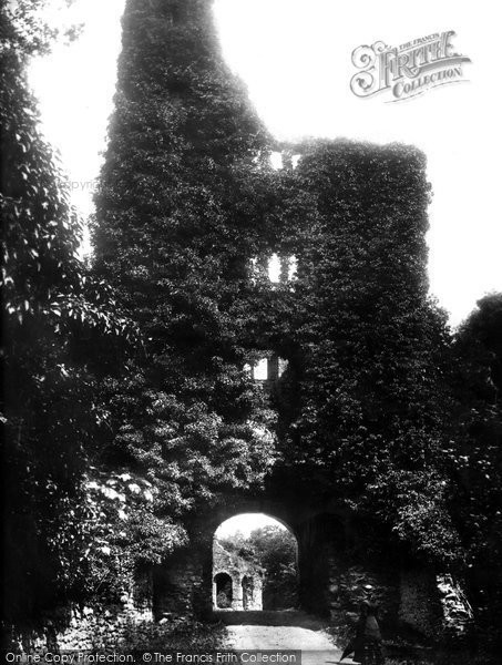 Photo of Sherborne, The Old Castle Gate c.1881
