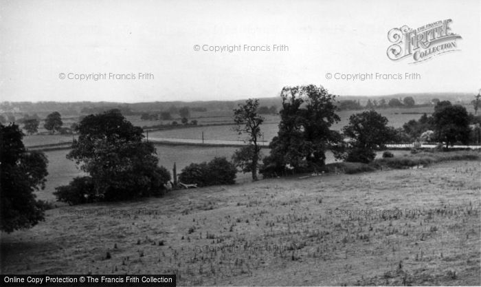 Photo of Sherburn In Elmet, The View From Church Hill c.1955